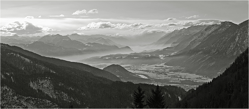 Föhn über dem Inntal