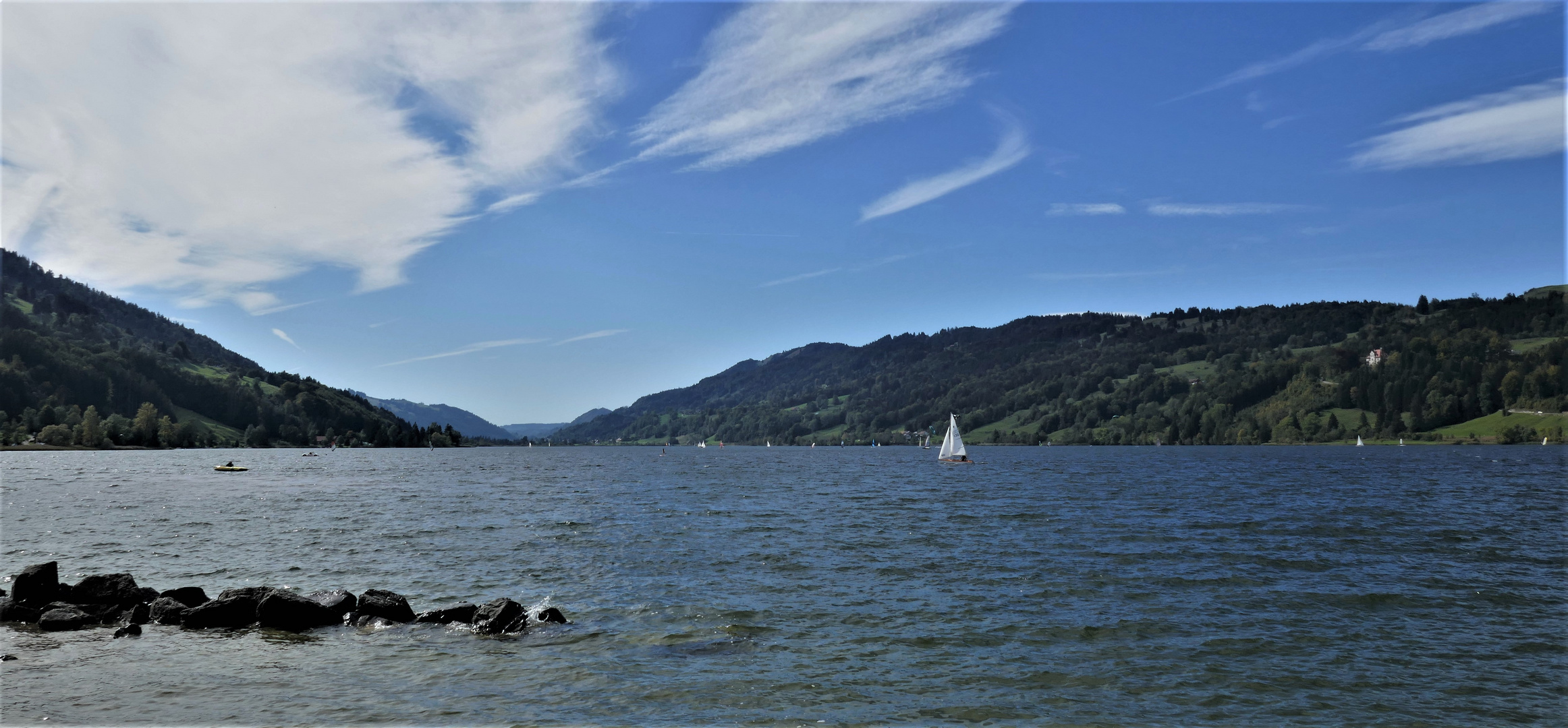 Föhn überm Großen Alpsee