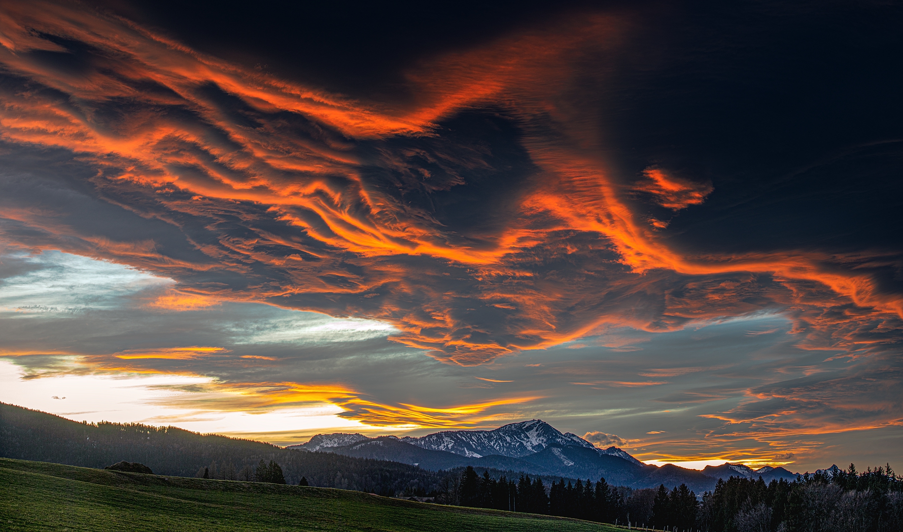 Föhn übern Chiemgau 