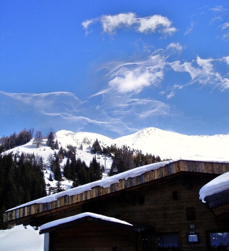 Föhn-Wolken ...