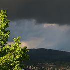 Föhnfenster kurz vor dem Gewitter