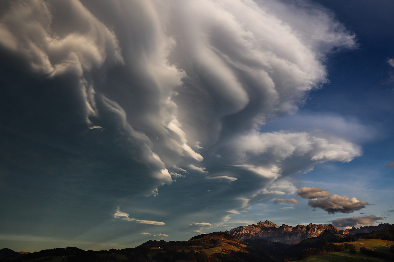 Föhnhimmel über dem Alpstein