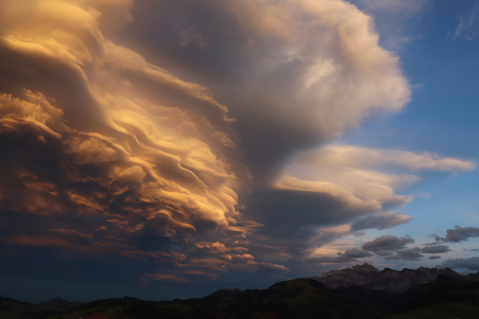 Föhnhimmel über dem Alpstein