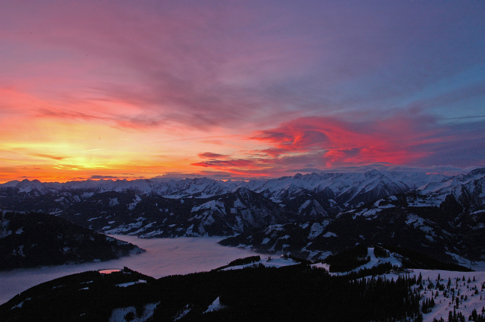 Föhnige Morgenstimmung