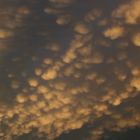 Föhniger Mammatus-Sonnenuntergang