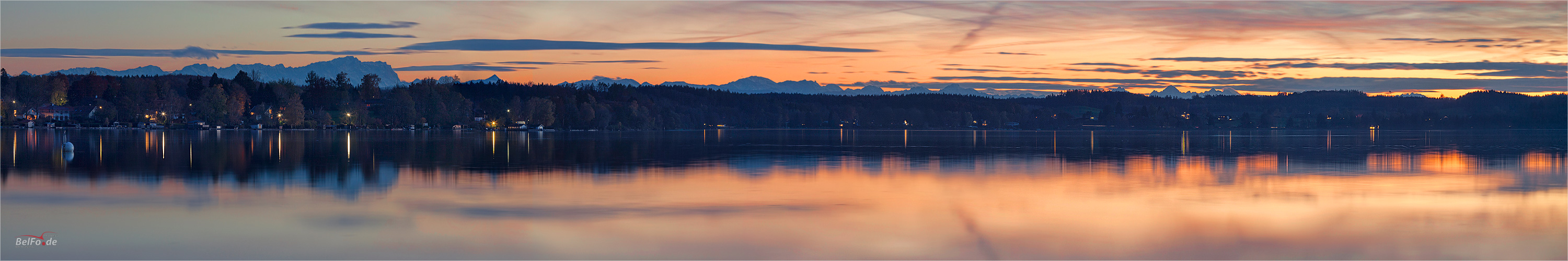 Föhnpanorama am Wörthsee