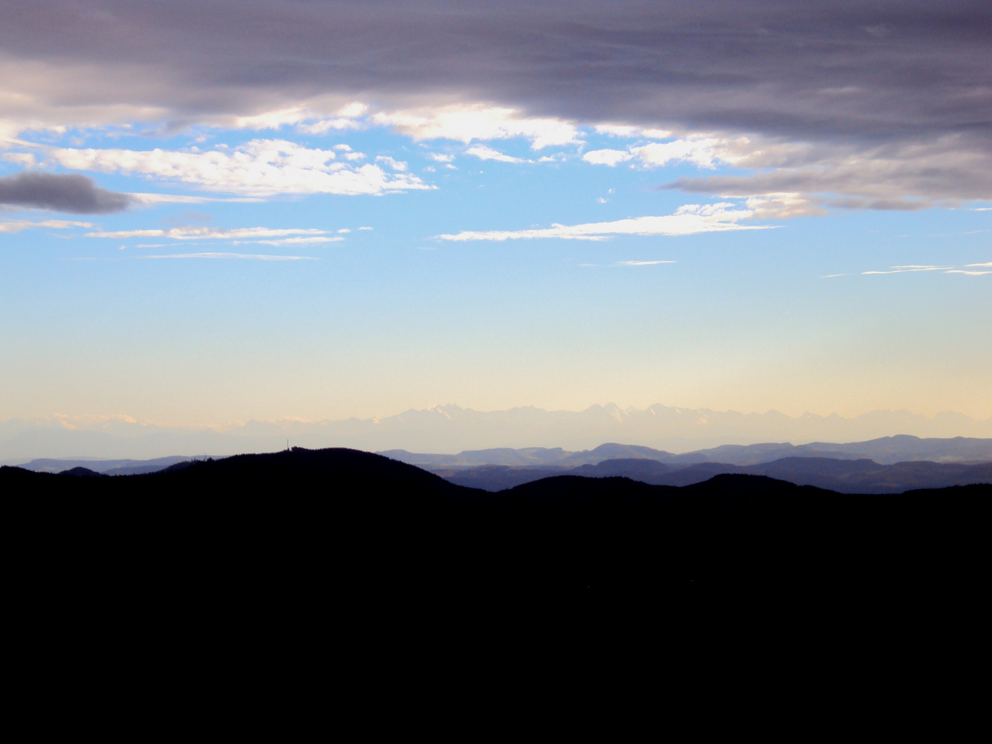 Föhnperspektive vom Belchen (Hochschwarzwald)