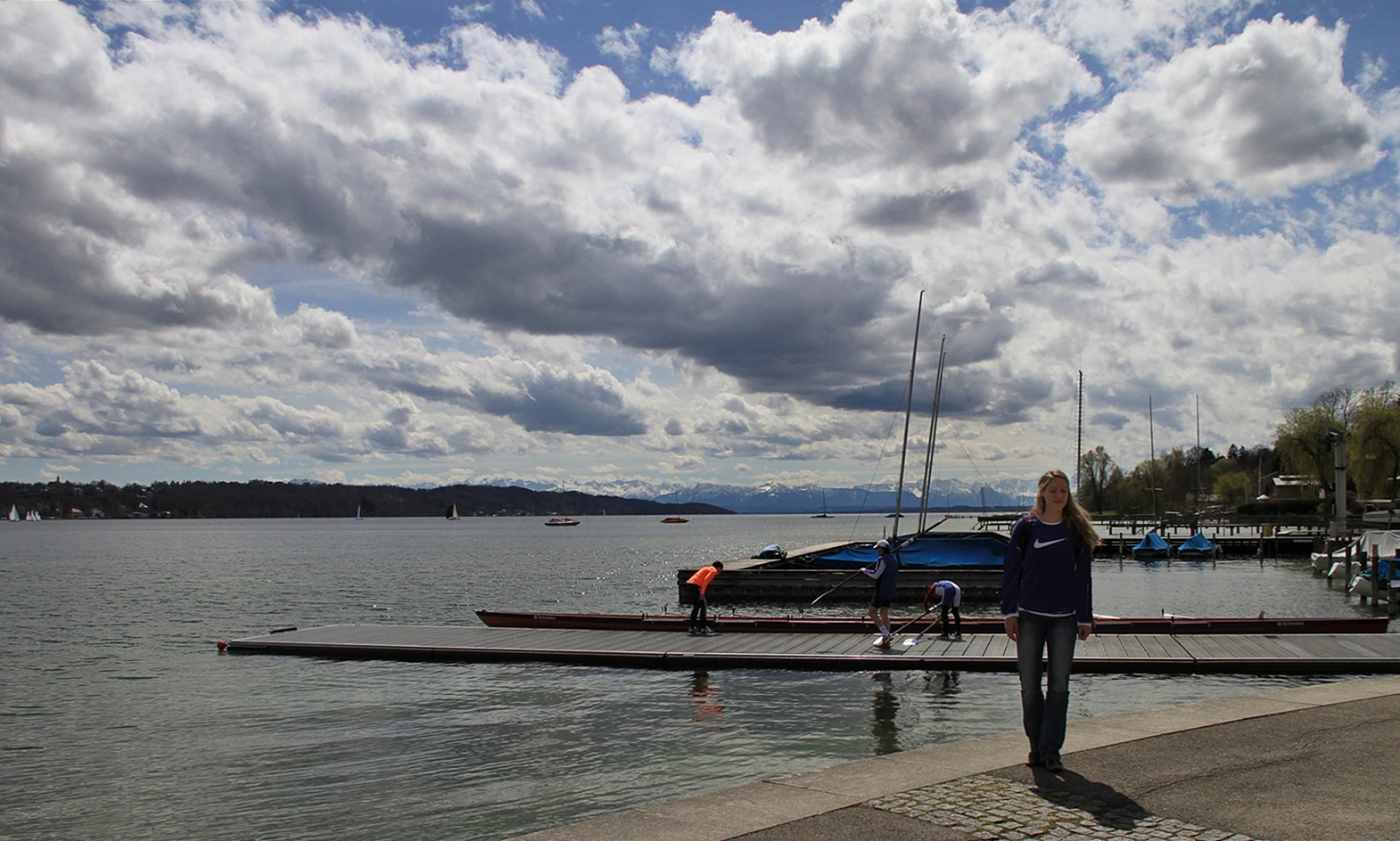 Föhnsicht am Starnberger- See