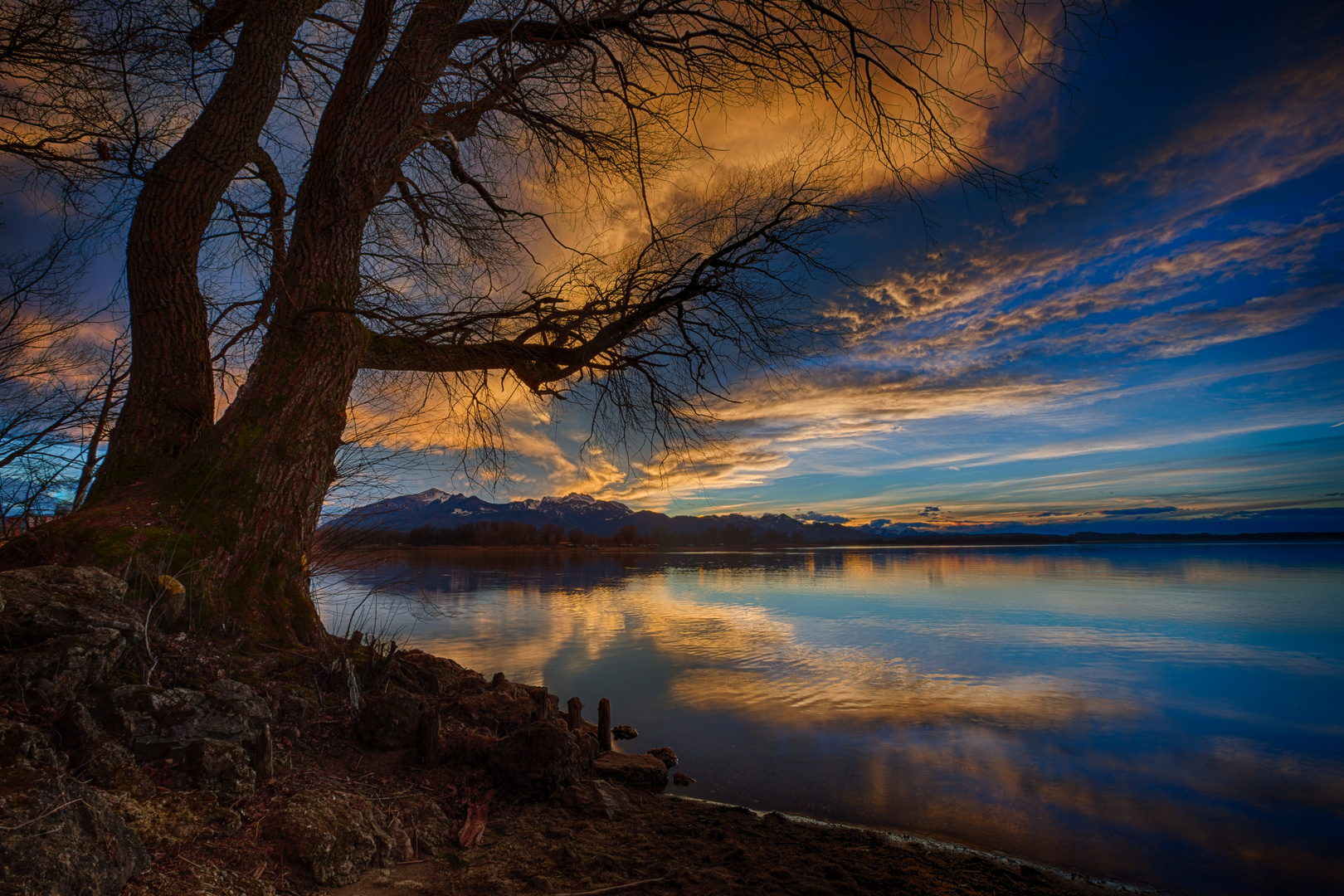 Föhnstimmung am Chiemsee