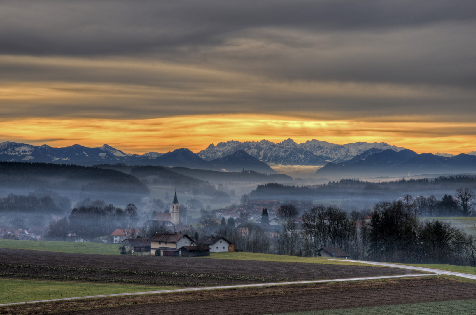 Föhnstimmung im Glonntal