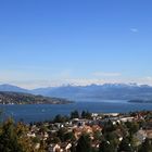 Föhnstimmung oberhalb Thalwil am Zürichsee