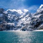 Föhnstimmung über dem Oeschinensee