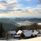 Föhnstimmung über den Schweizer Alpen