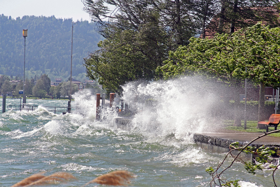 Föhnsturm am Aegerisee