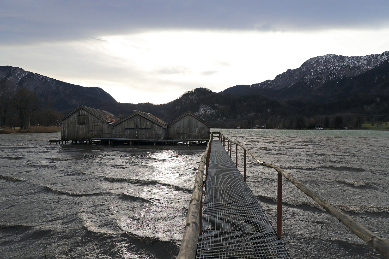 Föhnsturm am Kochelsee