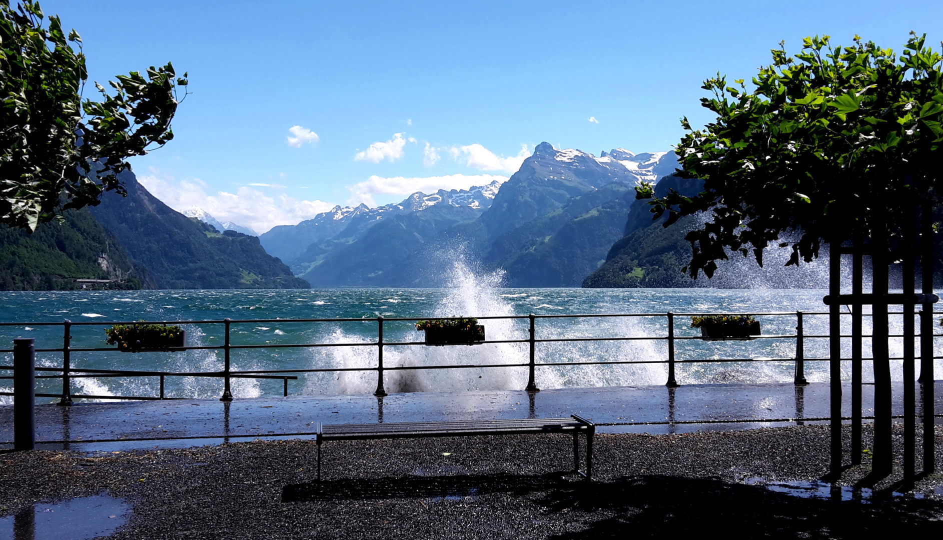 Föhnsturm am Urnersee