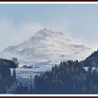 Föhnsturm auf dem Berggipfel