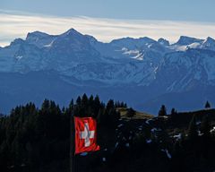 Föhnsturm auf der Rigi