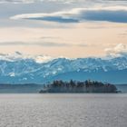 Föhnwetter an den Alpen