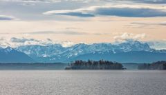 Föhnwetter an den Alpen