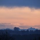 Föhnwetter mit Sicht auf die Alpen