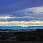 Föhnwetterlage in den Alpen