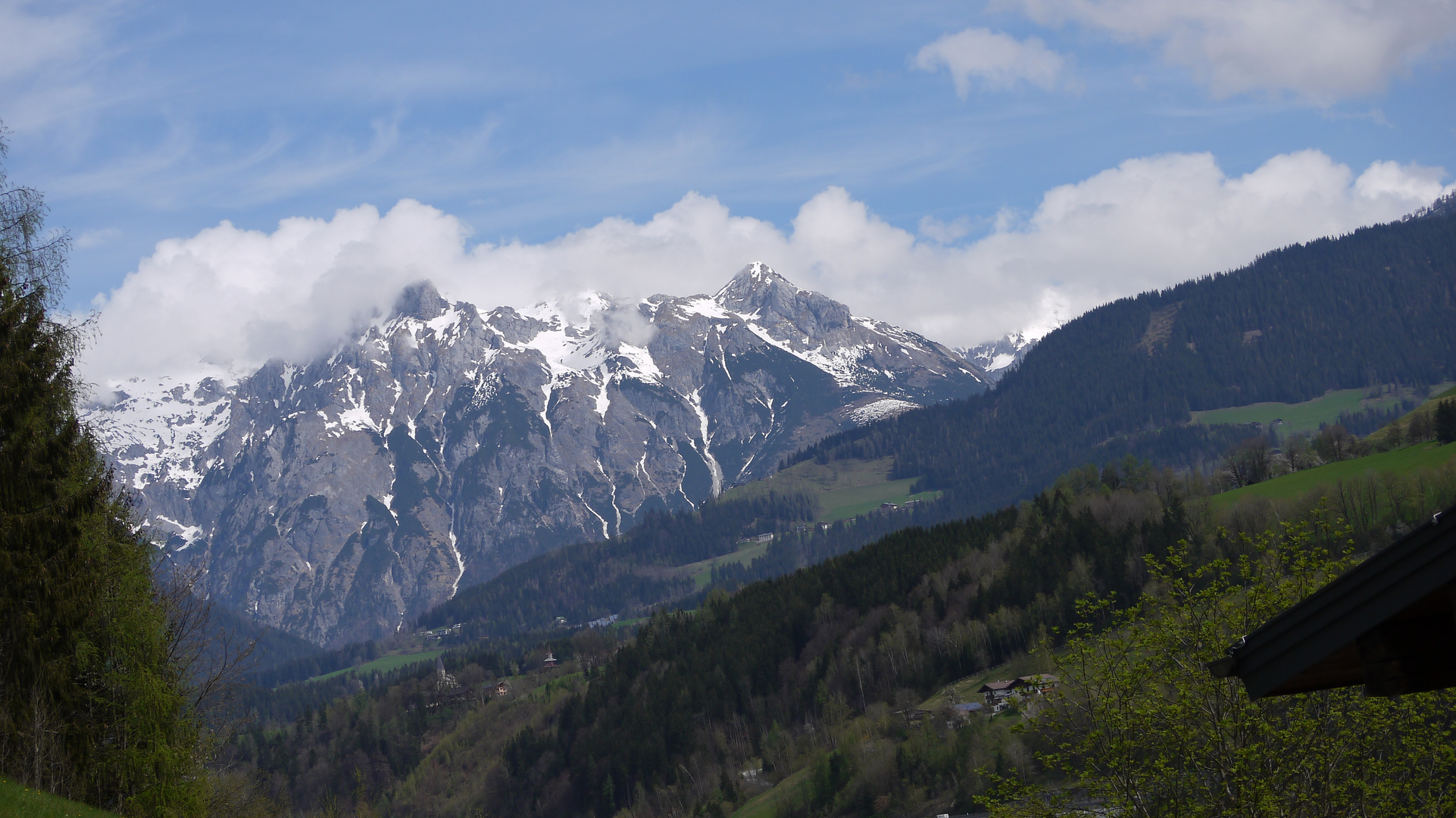 Föhnwolken über das Tennengebirge