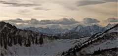 Föhnwolken über dem Karwendel