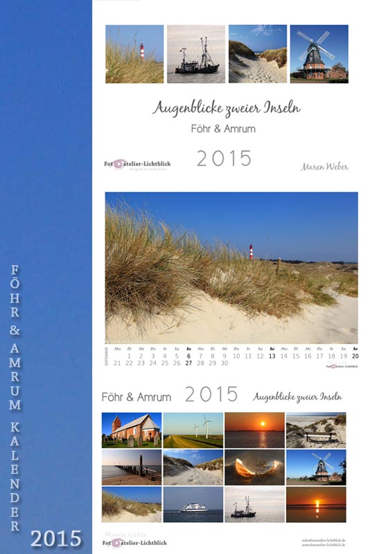 Föhr & Amrum Kalender 2015