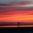 Föhr - Sonnenuntergang vor Goting