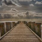 Föhr - Steg am Südstrand 