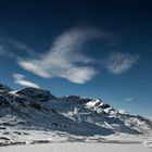 Fönwolke über dem Berninapass