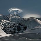 Fönwolken über dem Bellavista