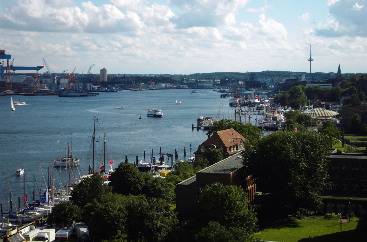 Fördeblick zur Kieler Woche 2011