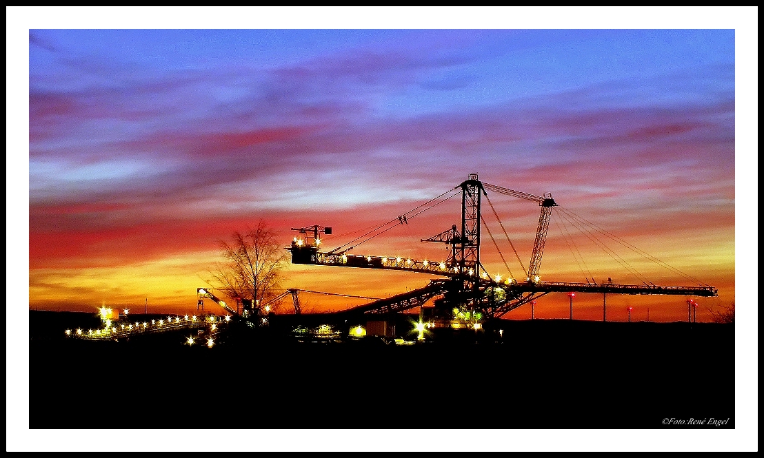 Förderbrücke Tagebau Nord