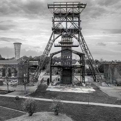 Fördergerüst der Zeche Consolidation