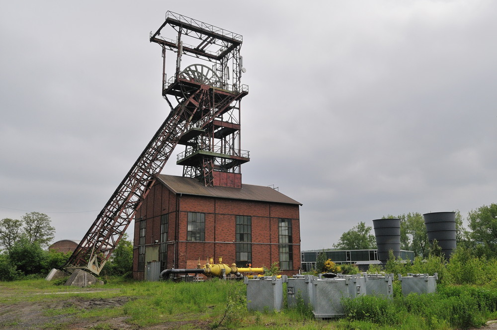 Förderturm Alsbachfeld der Grube Luisenthal