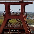 Förderturm auf der Zeche Zollverein