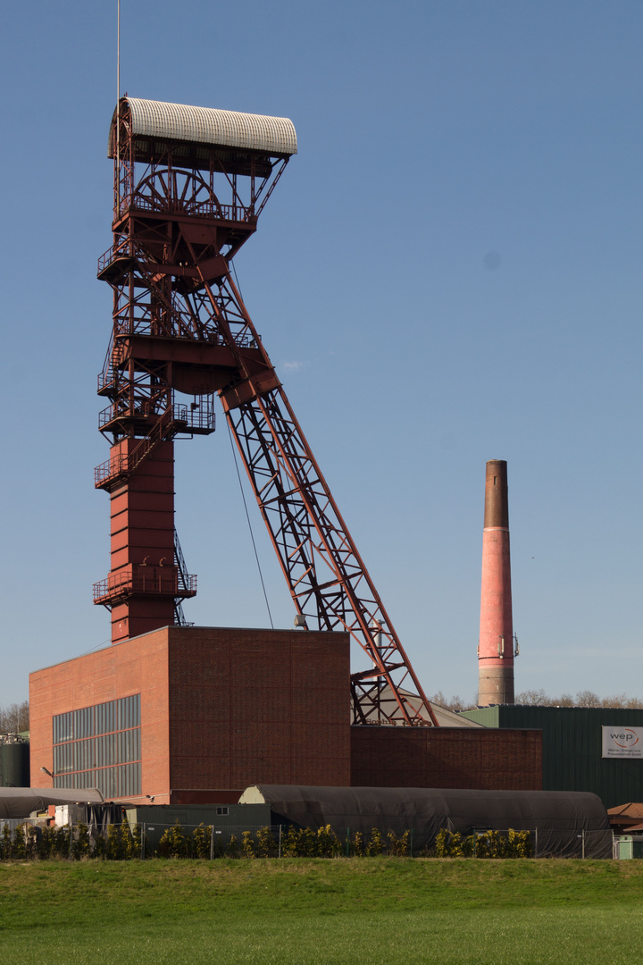 Förderturm der Zeche Sophia Jacoba