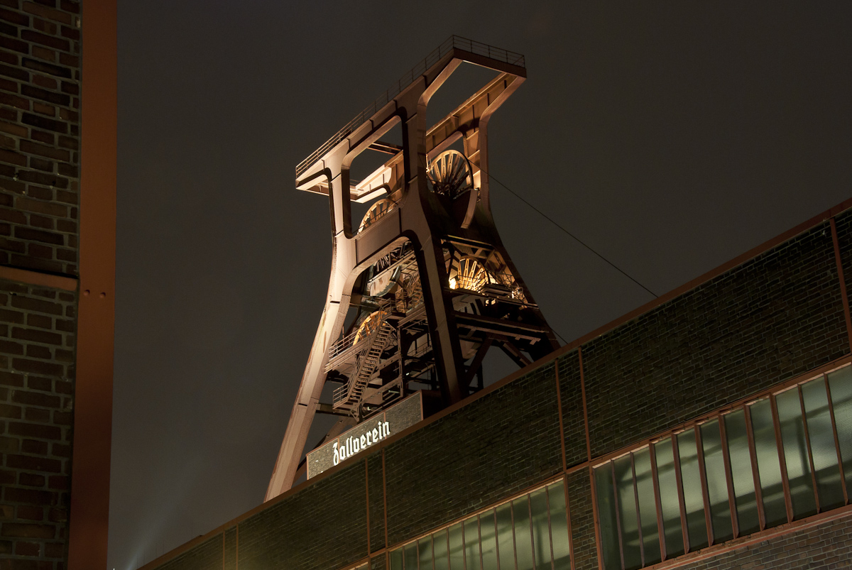 Förderturm der Zeche Zollverein