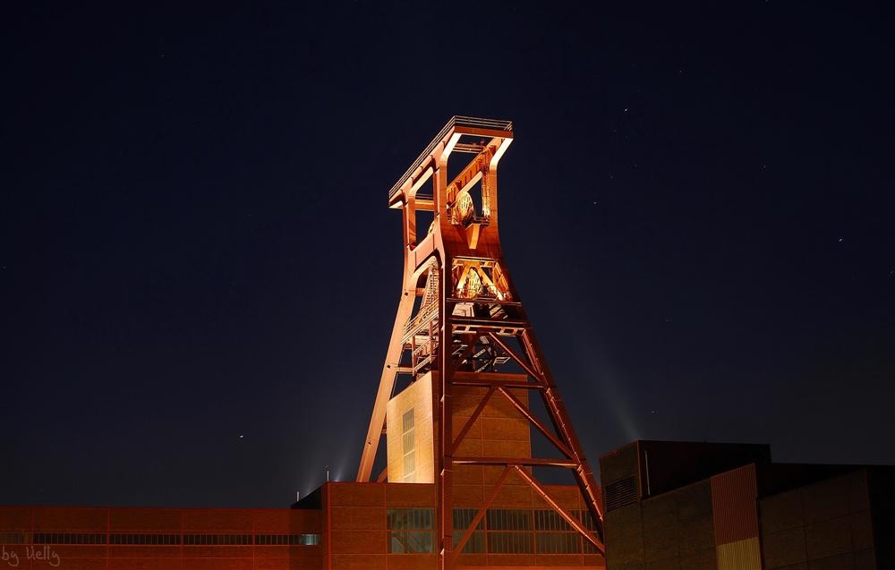 Förderturm der Zeche Zollverein