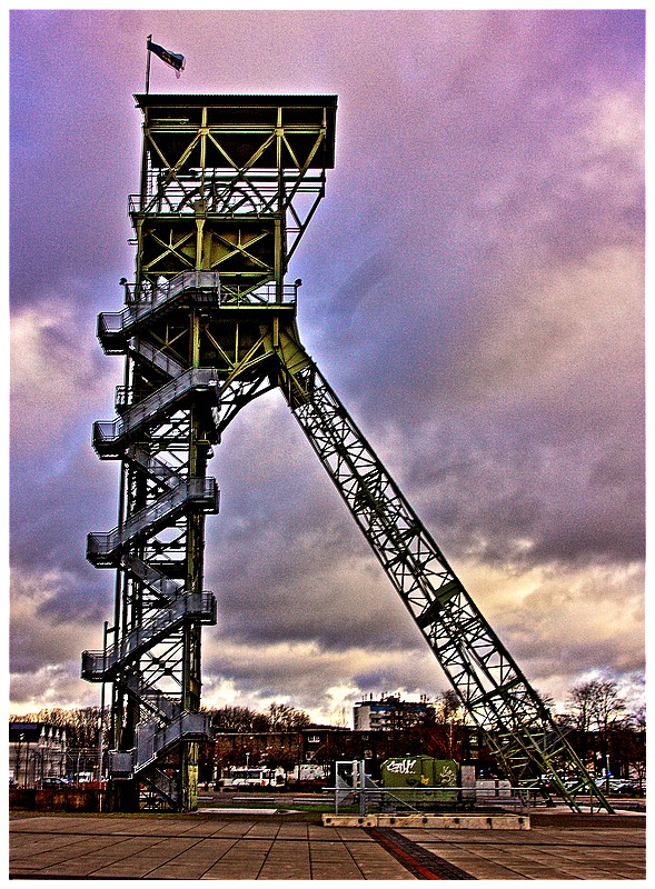 Förderturm im Annapark