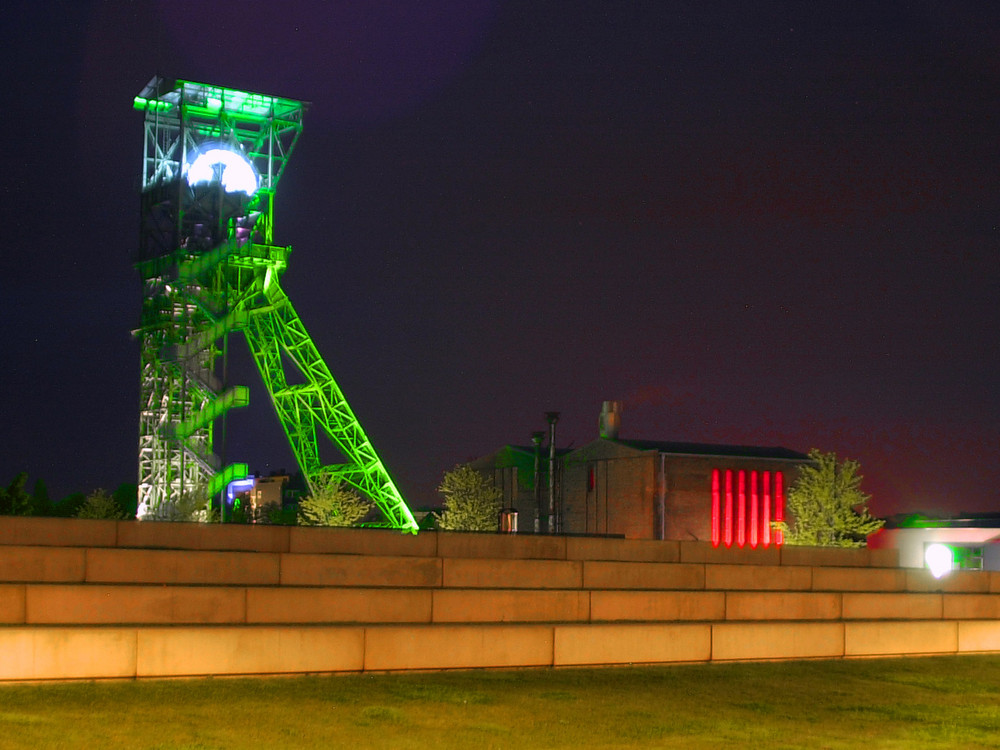 Förderturm Zeche Anna in Alsdorf