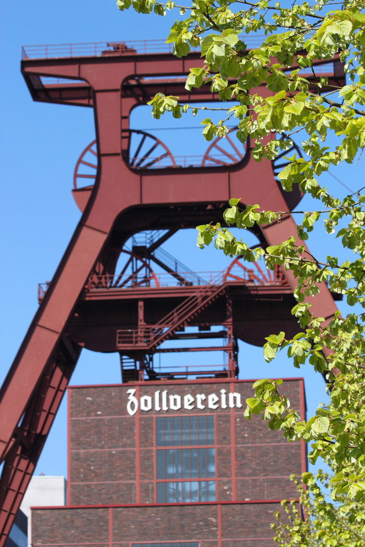 Förderturm Zeche Zollverein