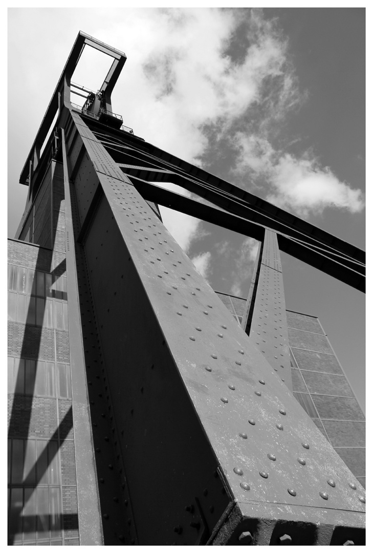 Förderturm Zeche Zollverein