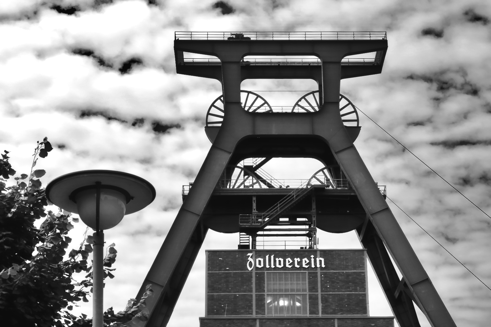 Förderturm Zeche Zollverein Essen