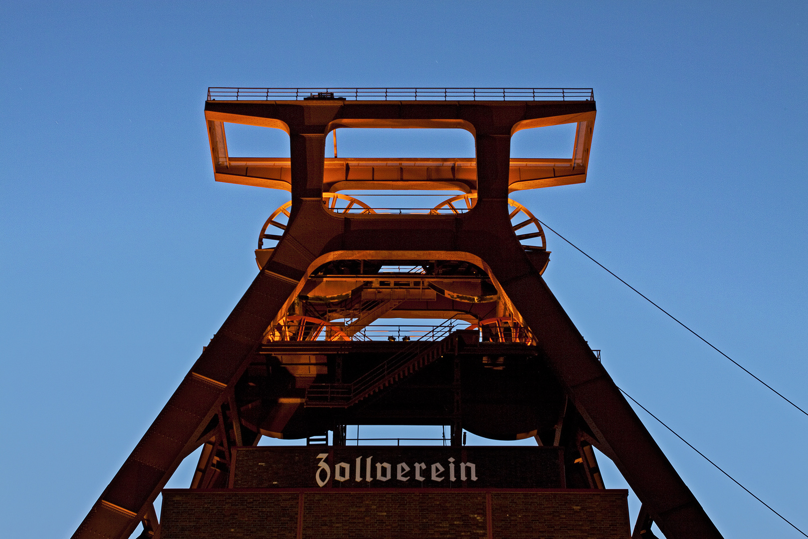 Förderturm Zeche Zollverein No. 1