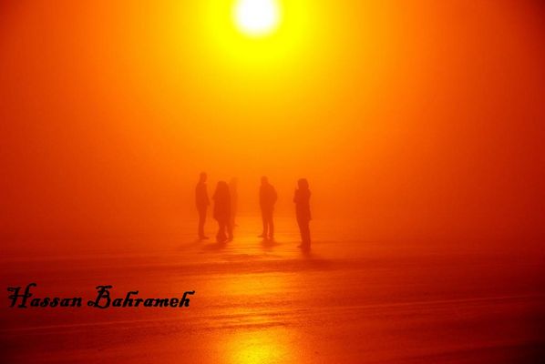 fog and people by hassan bahrameh