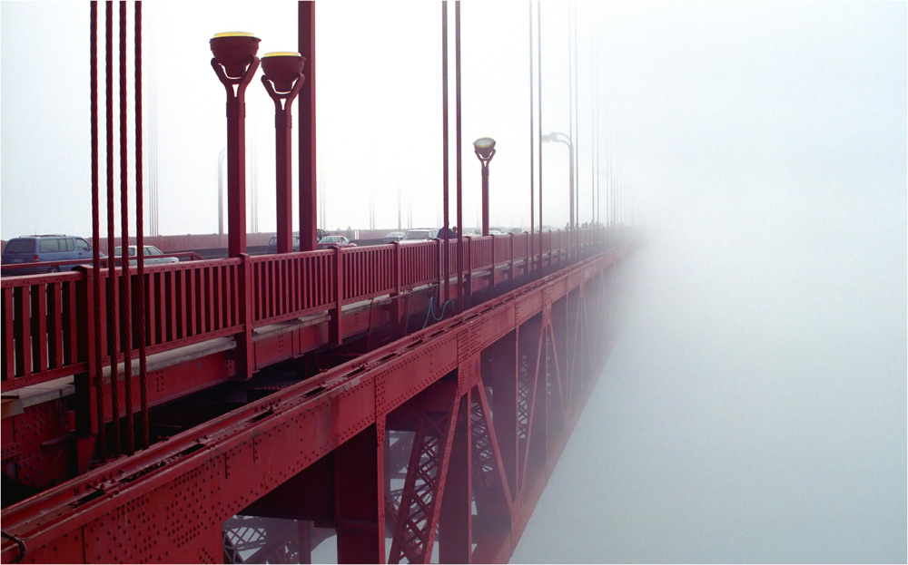 Fog at the Golden Gate Bridge