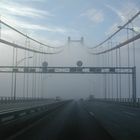 Fog Bridge in Lisbon